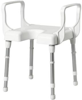 Duschhocker CANNES mit Haltegriff